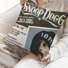 HipHop Rapper SSnoop DDogg Decorative Room Aesthetics Pillow Case Home Decor Bedroom Sofa Bed Couch Pillow Cover 45x45