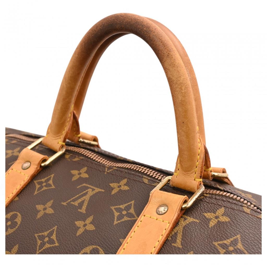 Auth LOUIS VUITTON Monogram Keepall 55 Boston Bag lv5655gy Used