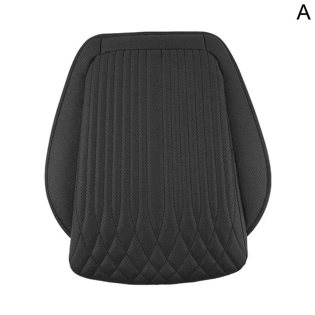 Breathable Car Cushion Luxury Leather Commercial Non-slip Vehicle Sponge High Universal Rebound Pad Support Cover R7s2