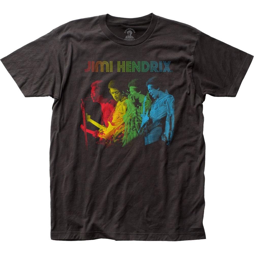 Jimi Hendrix Rainbow Haze Mens T Shirt Music Classic Concert Band Tee New Black Unisex T-Shirt