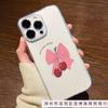 Маленькая свежая вишня для iPhone16 Apple 11/12/13/14/15ProMax прозрачный чехол для телефона X/XS