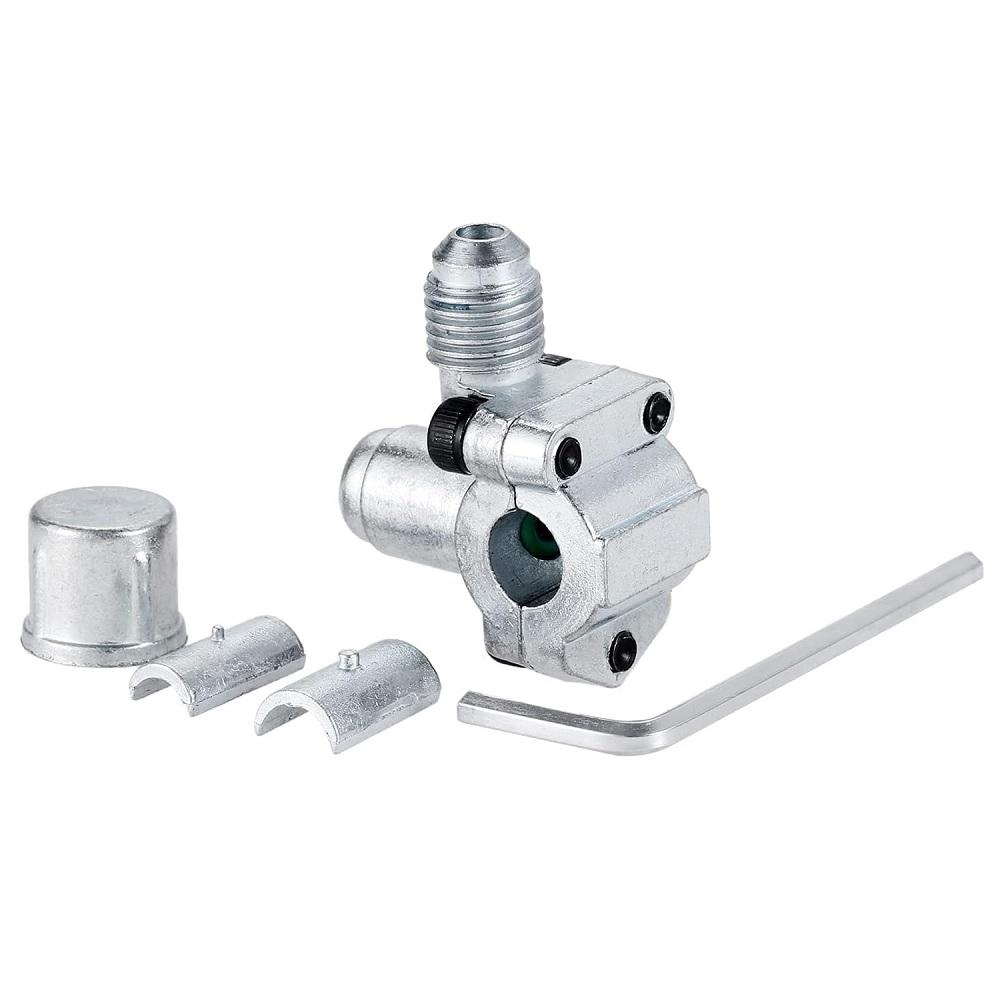 2 шт. BPV31 Прокалывающий клапан для магистрали хладагента кондиционера для линий 1/4"5/16"3/8"