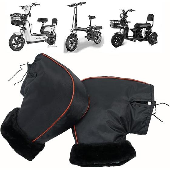 Мотоциклетные перчатки на руль Ветрозащитные Водонепроницаемые Зимние Велосипедные Перчатки Варежки Универсальные Мотоциклетные Грелки для рук Снегоход Скутер Квадроцикл Мотоцикл