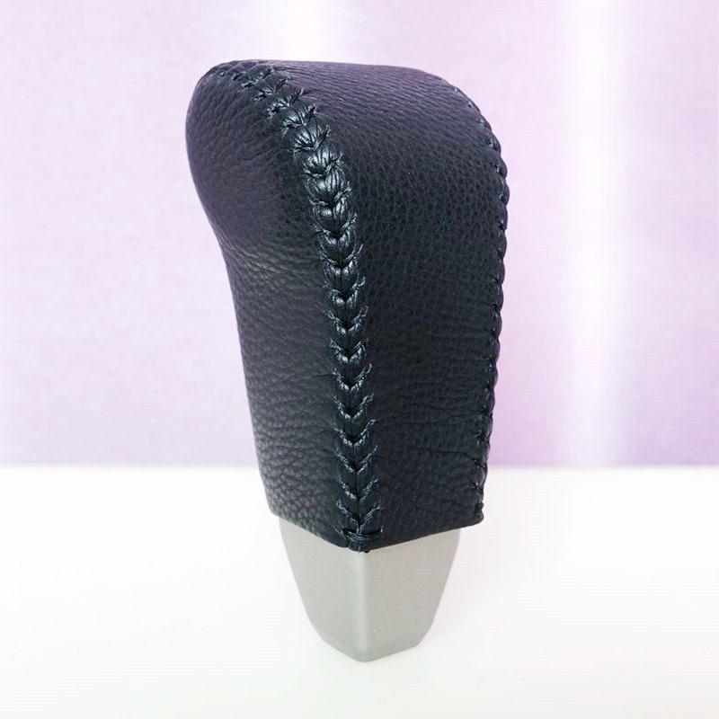 New Leather Gear Shift Knob Cover For Mitsubishi Pajero V93 V97 2007 2008 2009 2010 2011 2012 2013 2014 2015 2016 2017 2018