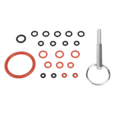 Инструмент для ремонта кофемашины с силиконовыми кольцами Ключ для ремонта кофемашины из нержавеющей стали для технического обслуживания