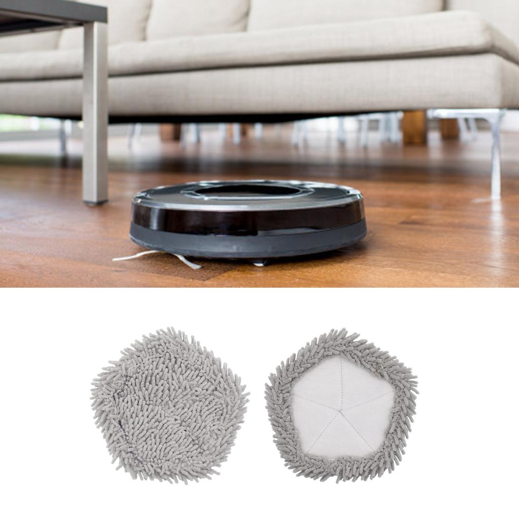 Mop Pad Spare Parts For Dreame Bot W10 & W10 Pro Self-Cleaning Robot Vacuum Mop Accessories Vacuum Cleaner Mop Cloth