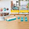 6PCS with Tray Cake Pop Mold Set Food Grade Plastic Cookies Cutter Cake Circle Maker  Bakery