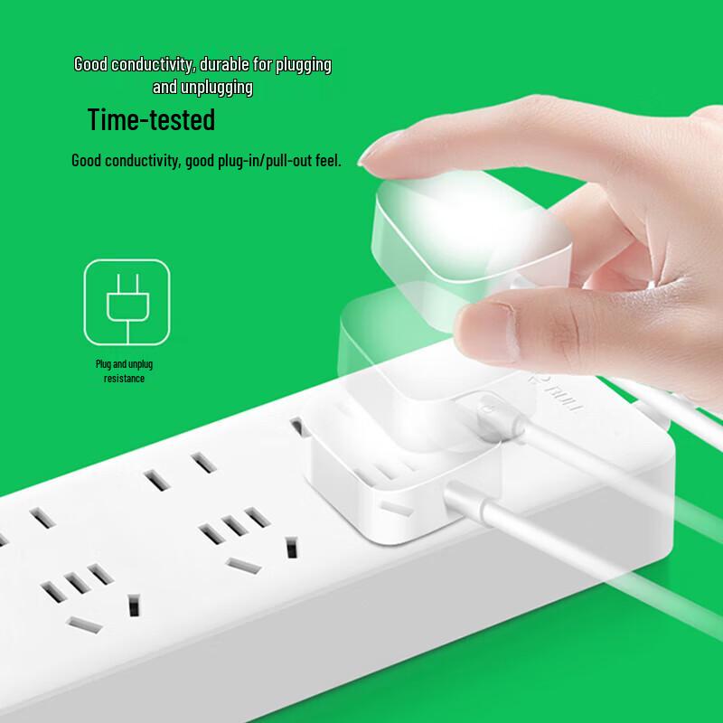 BULL 6-Outlet Power Strip with 3 USB Ports CN plug (adapter included)