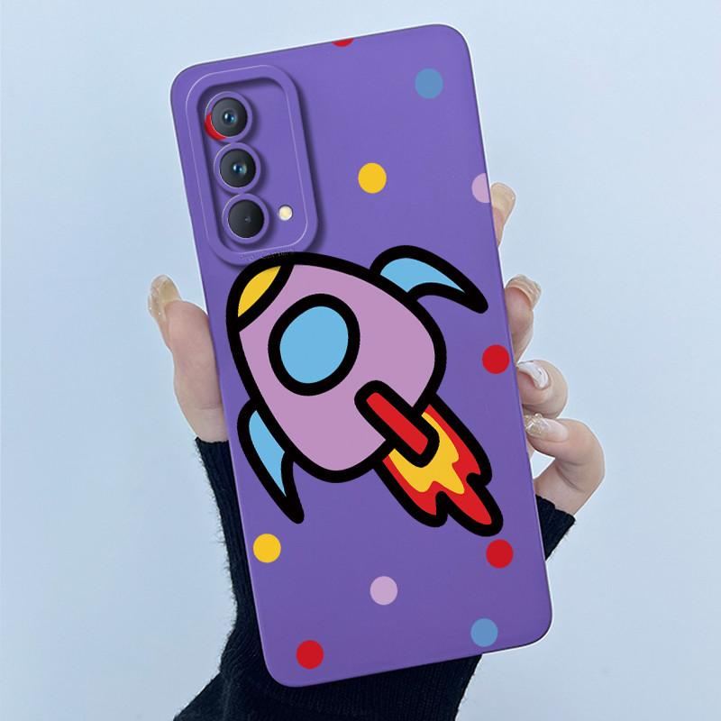 For Realme GT Master Edition Case Cover For Realme GT Neo Flash 2T Q3 Pro 5G Cases Cute Cartoon Cat TPU Shockproof Bumper Coque