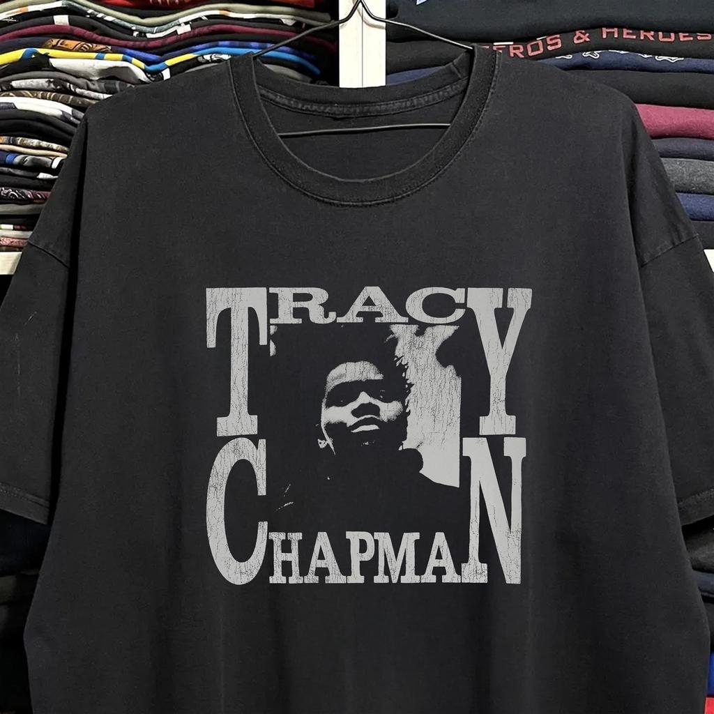 Редкая черная футболка Трейси Чепмен XXL