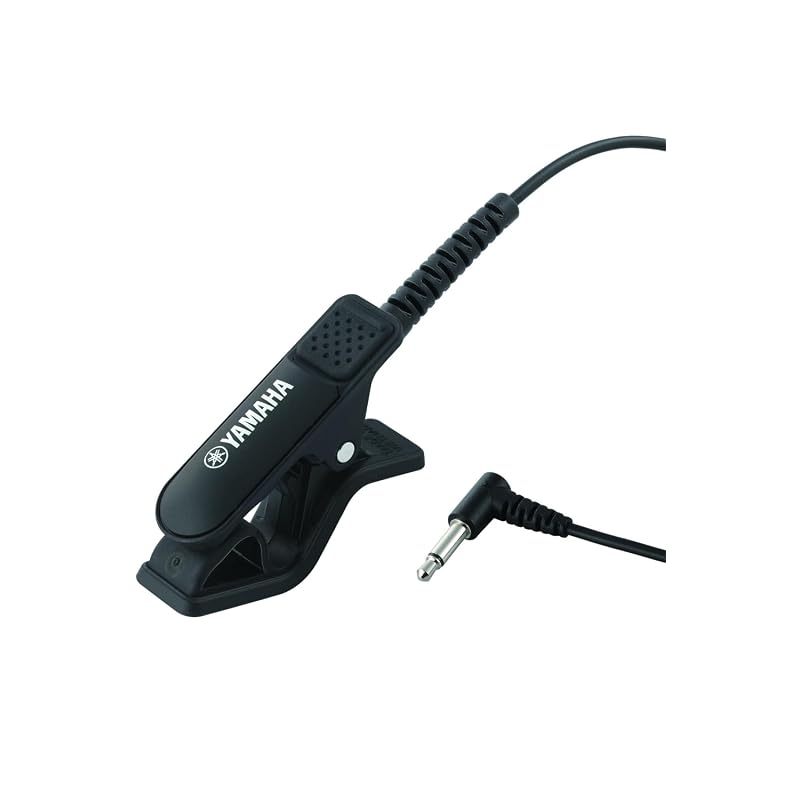 Микрофон-тюнер Yamaha TM-40BK, черный. Микрофон-прищепка для тюнеров, который легко крепится и снимается.