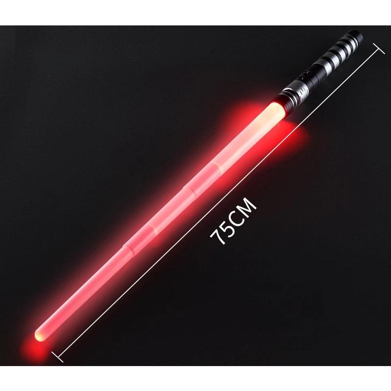 REikirc 75 см RGB Световой меч 2 в 1 7 цветов Световой меч для детей от 3 лет Лазерный меч Игрушка Вечеринка Светящиеся мечи