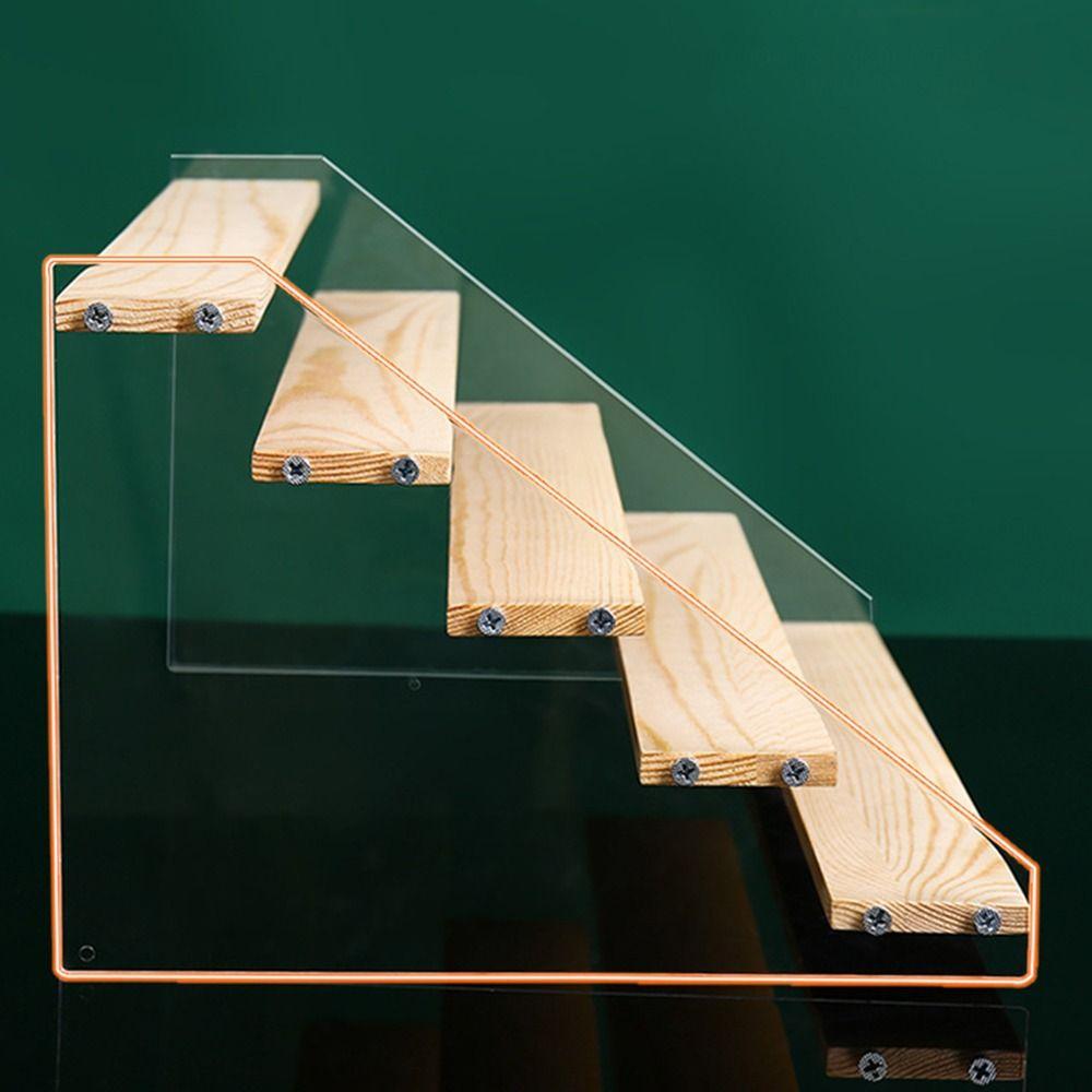 Прозрачная модельная полка для кукольных фигурок 2/3/4/5 слоев, держатели для хранения косметики, бытовая