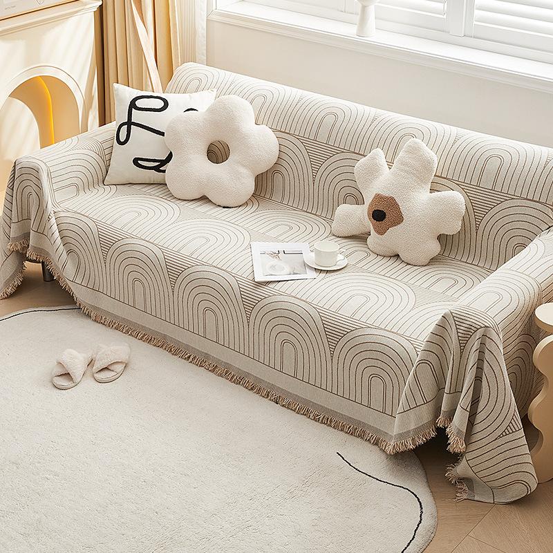 Чехол для дивана из синели, универсальное диванное полотенце, пыленепроницаемый чехол для диванной подушки, защитный чехол от царапин для кошек, диванное одеяло, ковер