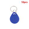 10 шт. 125 кГц только для чтения Rfid Rfid Tk4100 Em4100 смарт-чип бесконтактные брелоки смарт-безопасный вход в дверь идентификатор доступа брелок токен тег