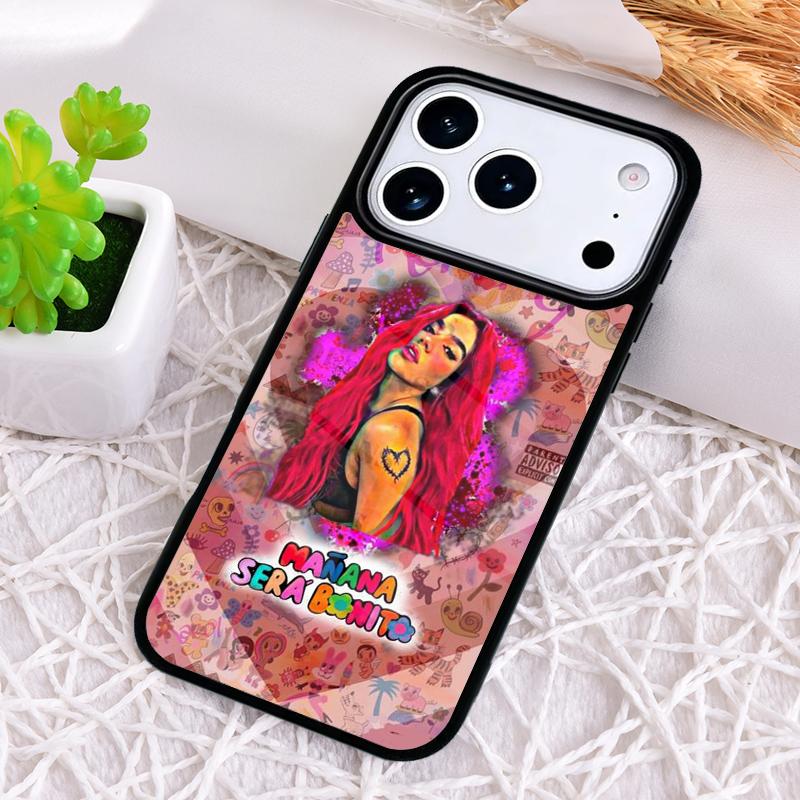 Karol G Bumper Phone Case for iPhone 17 Air 16 15 11 12 14 13 Pro Max Shockproof Cover