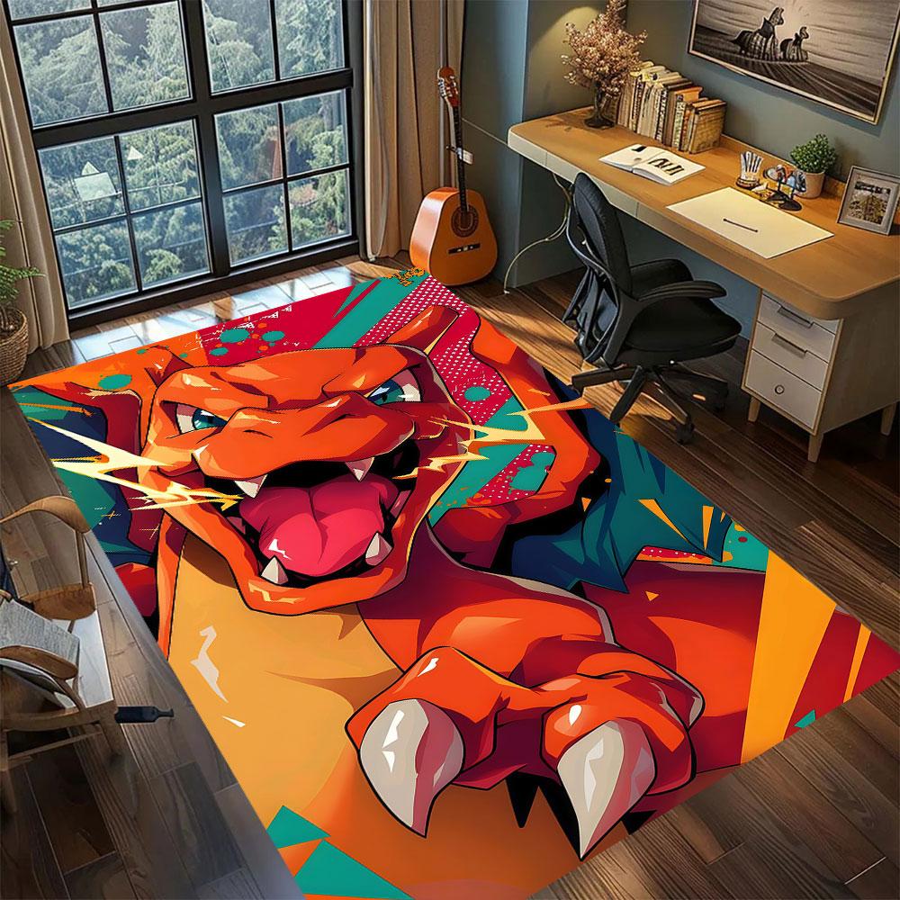 PokeMon anime character Carpet for Living Room Bedroom Home Decor Cool Movie Mat Play Floor Mat