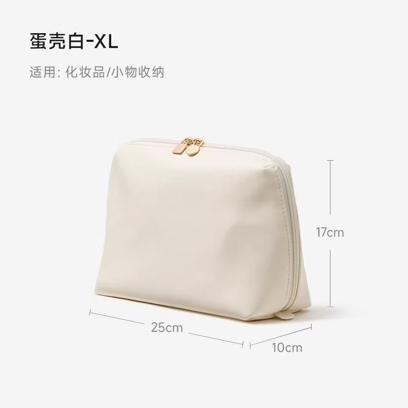 2026Women's high-end portable makeup bag with compartments for organized storage, ideal for travel and toiletries, and waterproof