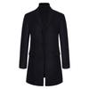 Autumn and Winter New Men's Casual Coat Business High-quality Woolen Coat Jacket