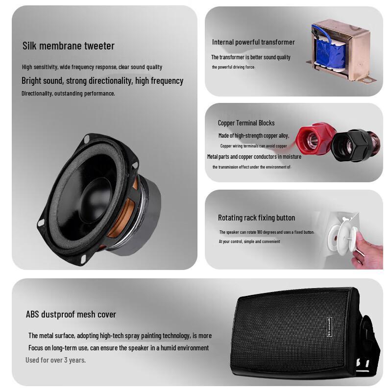 Настенный динамик Newmine ND-9 (Китайская версия)