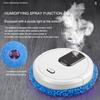 2024 Smart Sweeping and Mop Robot Vacuum Cleaner Dry and Wet Mopping Rechargeable Robot Home Appliance with Humidifying Spray