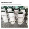 Fiberglass Pipe Fittings: Municipal FRP Drainage Flange, Air Damper, Tee, Elbow, Ventilation Connectors