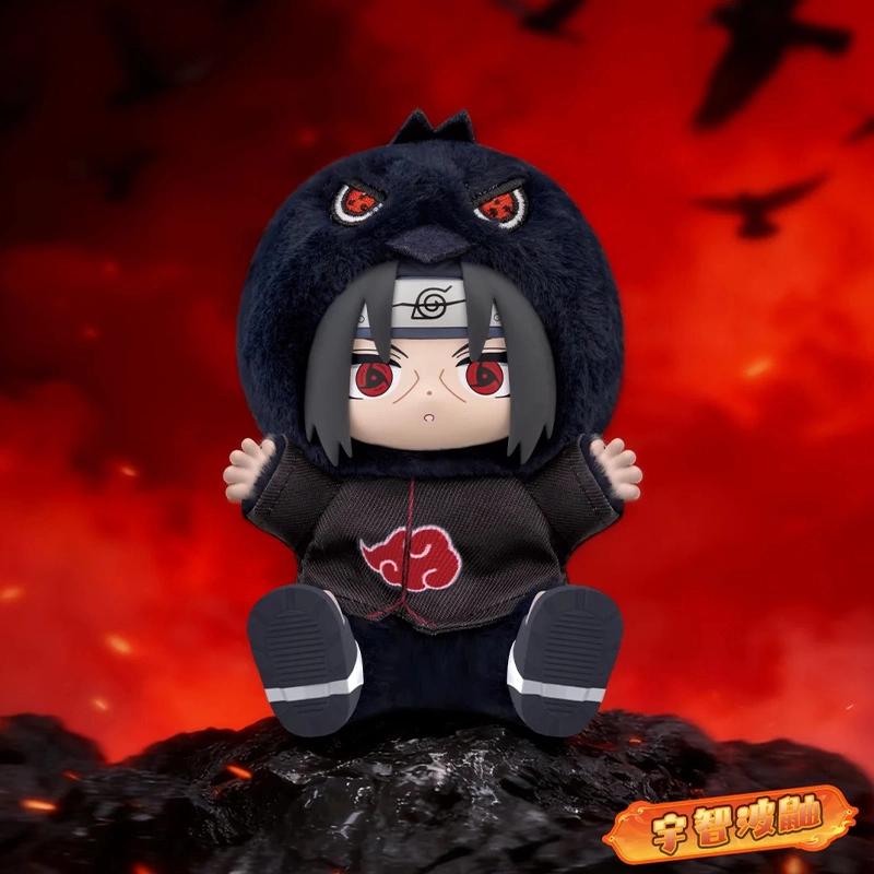 В наличии Eaki Naruto V2 Слепой бокс Shippuden Вечеринка Зверей Пижамы Naruto kawai Аниме Подвижная Фигурка Итачи Узумаки Рождественский Подарок