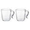 Hario Heat Resistant Stacking Mugs Set of 2 SRMS2024