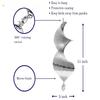 Нержавеющая сталь ветряные колокольчики ветряная мельница металлическая вертушка спиральные ветряные вертушки для украшения двора сада вращающиеся газонные колокольчики украшения