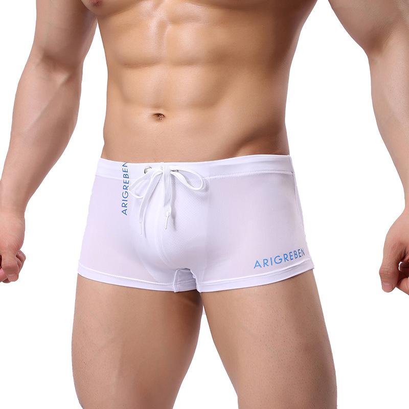 Men's Quick-Dry Fashion Swim Trunks - Comfortable Double-Layer Summer and Hot Spring Shorts