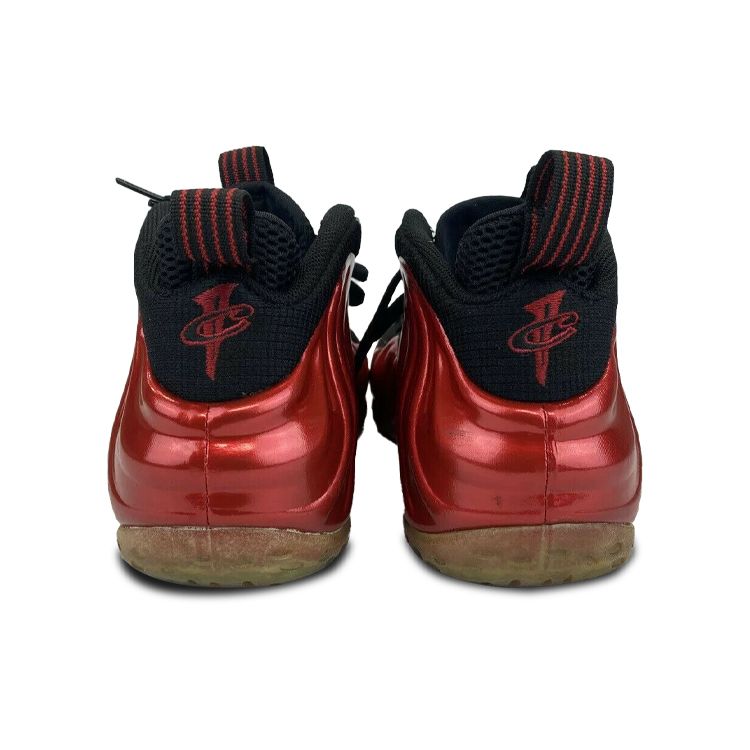 Nike Foamposite One Металлический красный Ретро баскетбольные кроссовки Мужские кроссовки Черный 314996-610(2011)