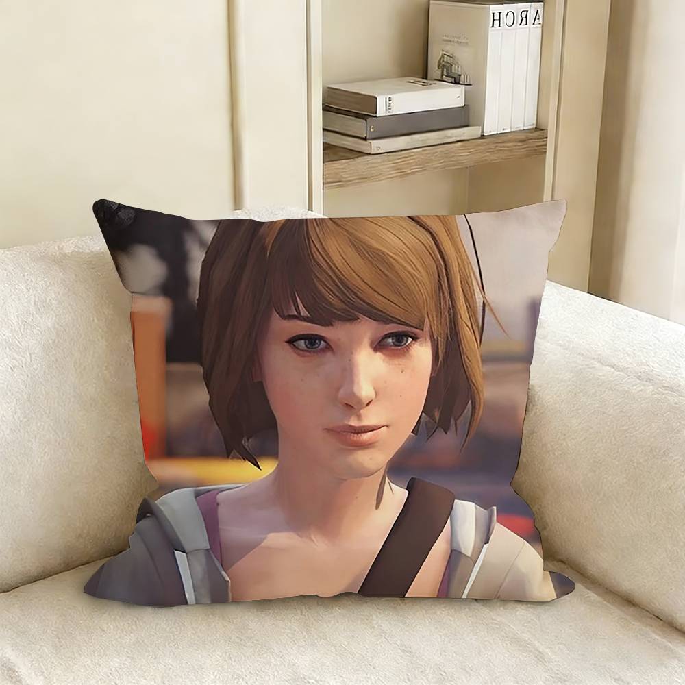Game L-Life Is S-Strange Pillow Case Living Room Sofa Cushion Cover Suitable For Home Bedroom Room Decoration