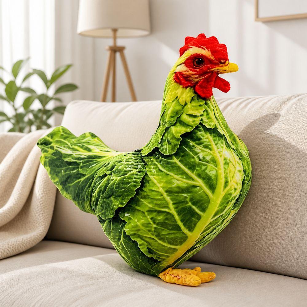 PP Cotton Filled Animal Body Pillow 30cm Size Animal Cushion Doll Toys Chicken Pillow Bedroom Use