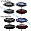 Car Sticker ABS 14.5 Car Front Head Hood Bonnet Logo Rear Trunk Badge Sticker For Ford Mondeo Focus Fusion MK2 MK4 F150 F250 Emb