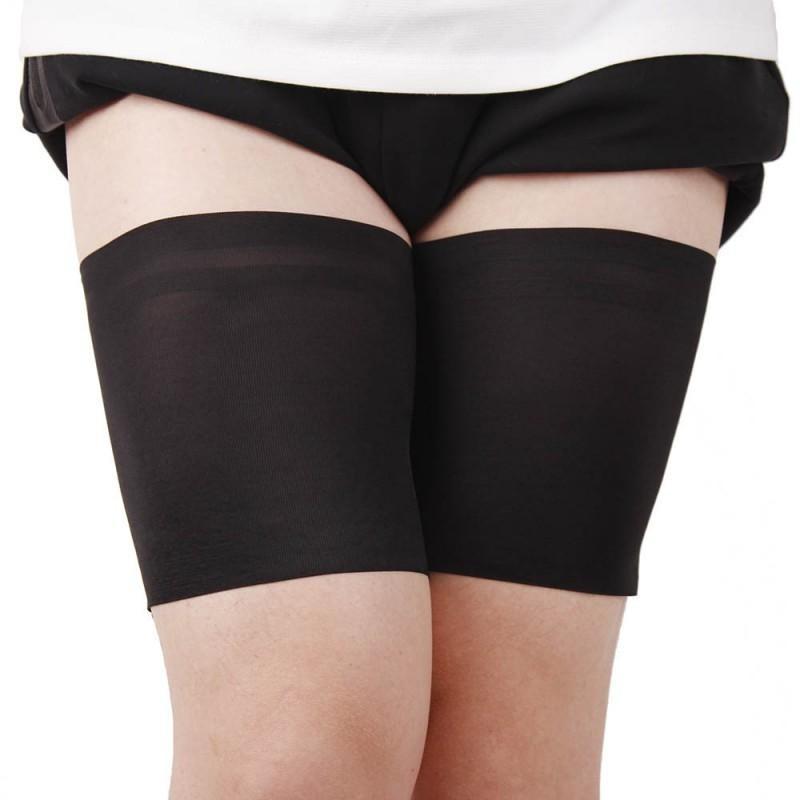 Унисекс пара анти-натирающие бедренные резинки эластичные нескользящие силиконовые сексуальные подвязки для бедер S до 4XL