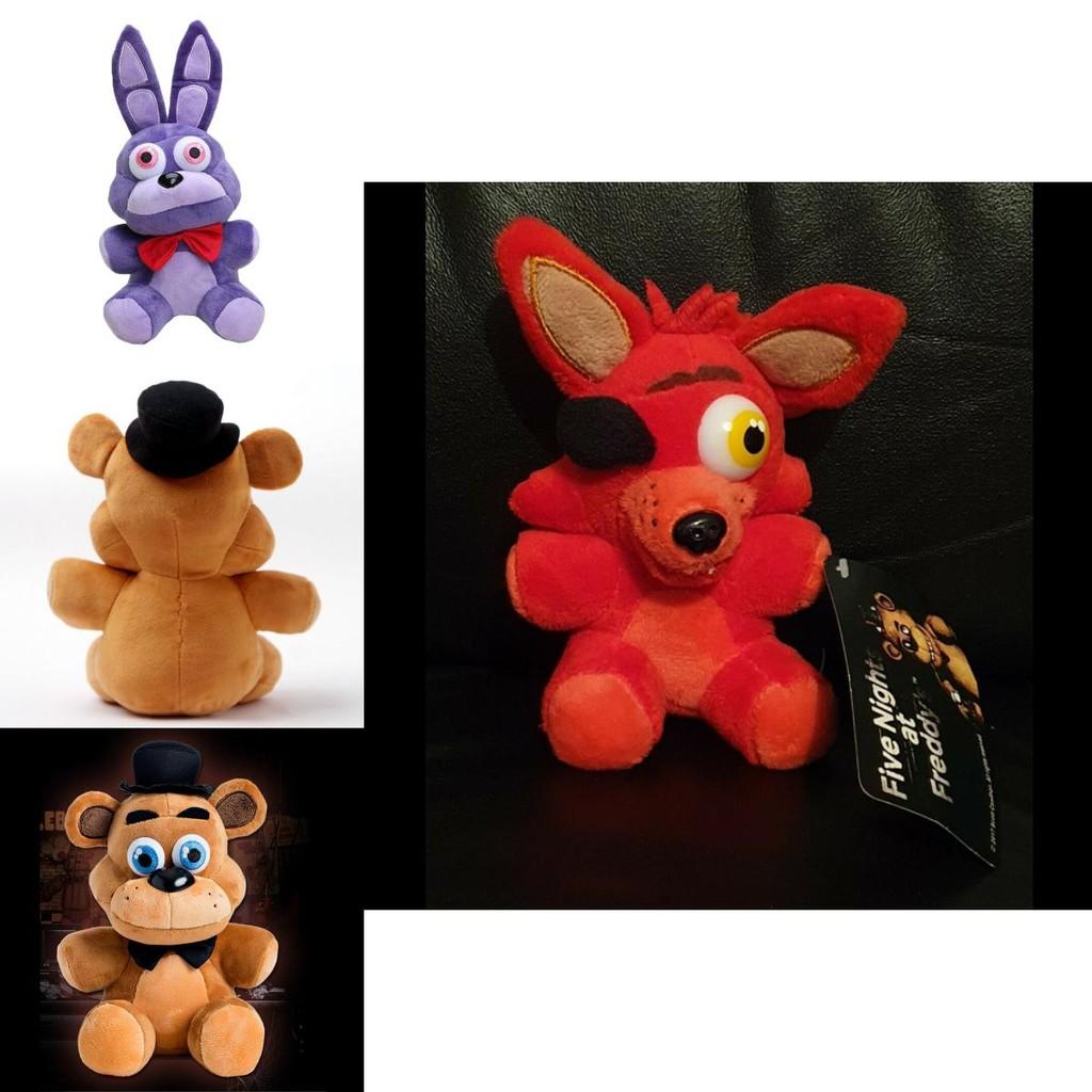 Мягкая и обнимательная плюшевая игрушка Five Nights At Freddy's Медведь Лиса Бонни Золотой Для Детей