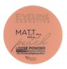 Рассыпчатая финишная пудра Eveline Matt My Day Long-Lasting Peach Loose – 20 г