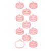 Halloween Cookie Molds 3D Pumpkin Shape Plastic Cutters Stamps Set For Professional Cookie Cakes And Sugar Art Creation