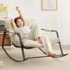 Double Rocking Chair Lounge Chair Sofa Chair Bedroom Balcony Living Room Lazy Comfortable Lunch