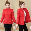 Down Cotton Jacket Women's Short Winter New Short Lightweight Slim Fitting Cotton Jacket Large Foreign Style Small Cotton Jacket Jacket