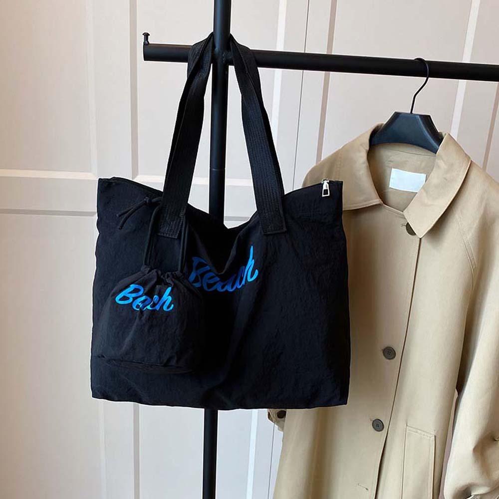 Dopamine Composite Tote Bags Japanese Style Women Cloth Underarm Bag Large Capacity Handbag  School