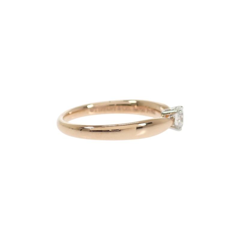 TIFFANY&Co.  #8(JP Size) ring gold K18 Pink Gold/Pt950Platinum Women