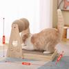cat scraper publish wooden sizal ball sizal turntable grind graws toys for cats Catten Interactive Kitten Scratch Board | Furniture and Scratches