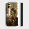 Чехол для телефона Kakania Anime Reverse 1999 для iPhone 17 Air 16 15 14 13 Pro Max 11 12 Черный силиконовый чехол