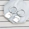 Hanging Jewelry Couple Keychain Hug Cat Dog Dog Cat Keychain  Valentine's Day Gift