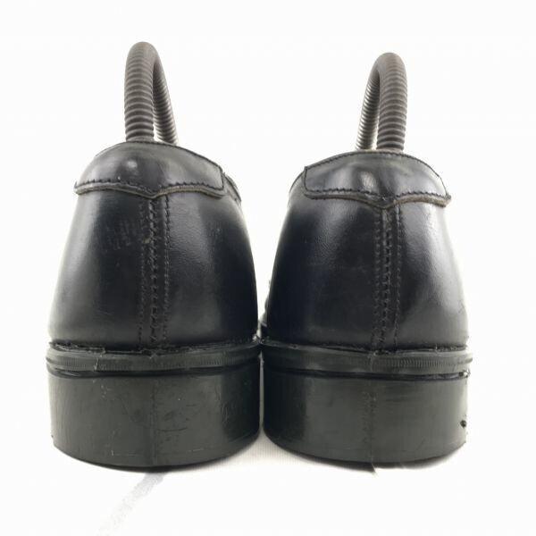 Australia Made Leather Steel Toe Safety Shoes 6/24.5-25.0 Black Oil-Resistant(USED)