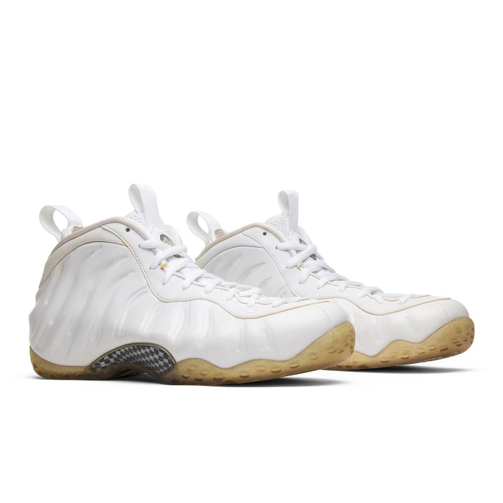 Nike Air Foamposite One 'White-Out' (Unisex) White / White-Metallic Silver Basketball Shoes 314996 100