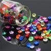 1000 шт. акриловые стразы цветные смоляные искусственные хрустальные камни DIY поделки наполнители для ваз свадьбы домашний декор стола