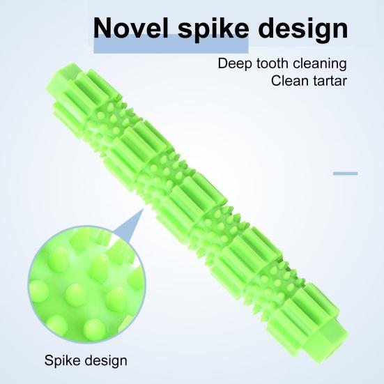 Игрушка для собак, дозатор лакомства, жевательная игрушка для домашних животных, устойчивая к укусам, уход за зубами, интерактивная игрушка для чистки зубов, товары для домашних животных