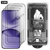 3PCS Dust-Free 3D Curved Edge HD Electroplated Explosion-Proof Tempered Glass Film For Redmi K70 Ultra, Anti-Fingerprint Screen Protector